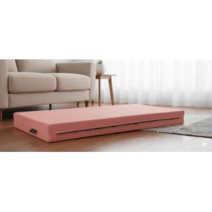 Μαξιλάρι μονόχρωμο σομόν για παλέτα και ευρωπαλέτα (Ύφασμα Κρετόν)