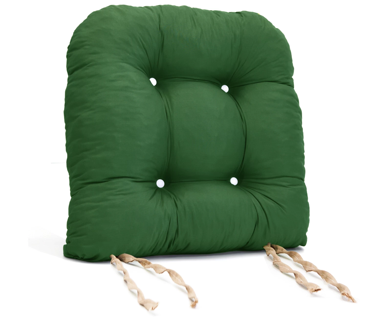 Μαξιλάρι πέταλο μπαμπού - Poliester πράσινο ύφασμα | Mypouf.gr