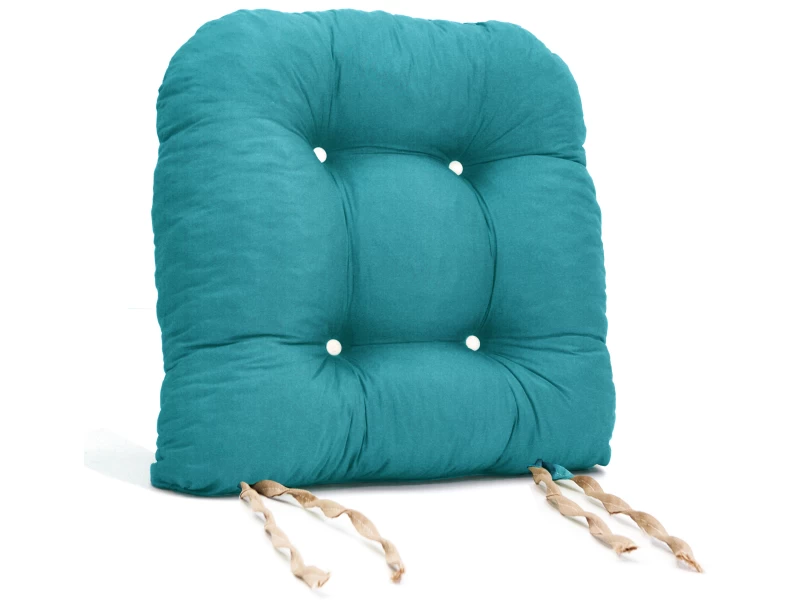 Μαξιλάρι πέταλο μπαμπού - Poliester τιρκουάζ ύφασμα