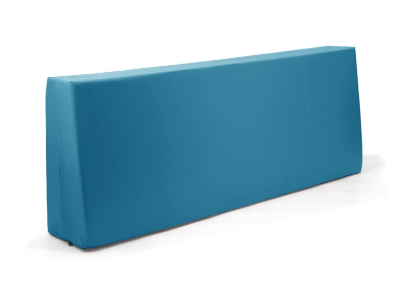 Μαξιλάρι πλάτης τριγωνικό τιρκουάζ Poliester