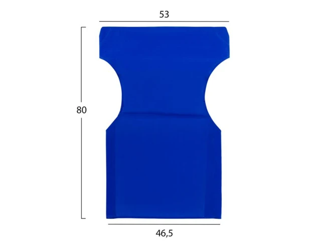 ΜΑΞΙΛΑΡΙ TEXTILENE 600gr/m2 2X1 ΜΠΛΕ ΓΙΑ ΠΟΛΥΘΡΟΝΑ ΣΚΗΝΟΘΕΤΗ HM5272.01 46.5Χ53Χ80Υεκ.