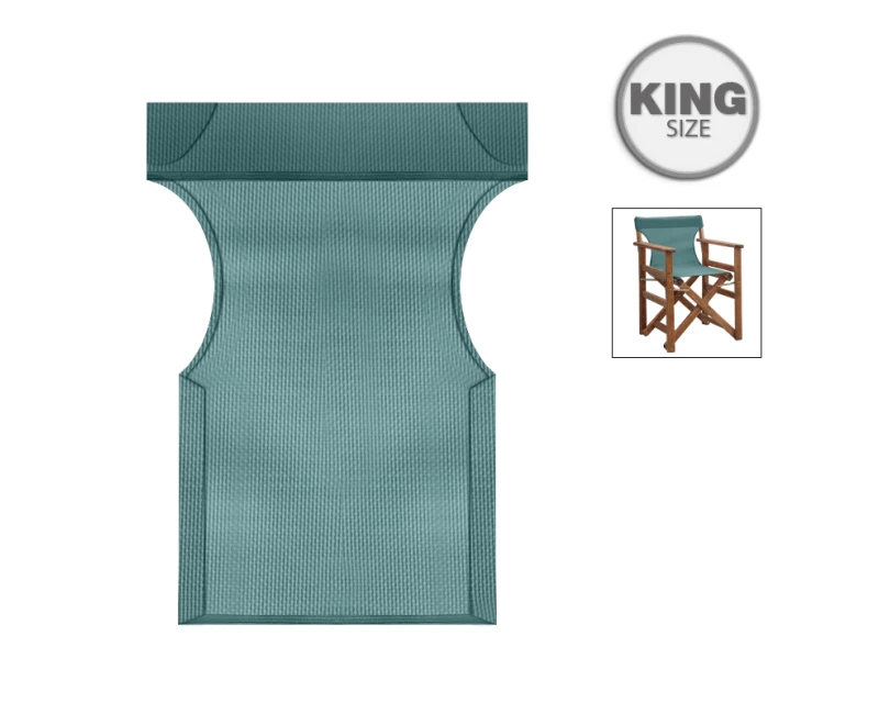 Διάτρητο πανί επαγγελματικό για πολυθρόνα σκηνοθέτη Queen χρώμα κυπαρισσί