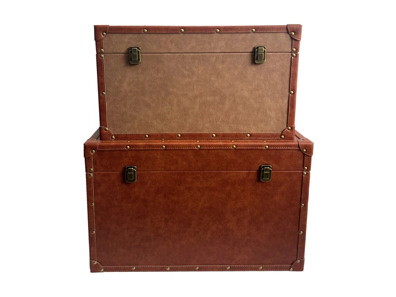 BRYST ΜΠΑΟΥΛΑ SET 2ΤΜΧ COGNAC PURO 64x40x40cm