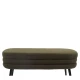 Παγκάκι Ottoman TONDO Πράσινο Ύφασμα Teddy/Μέταλλο 42x112x44cm - Εικόνα 6 | Mypouf.gr