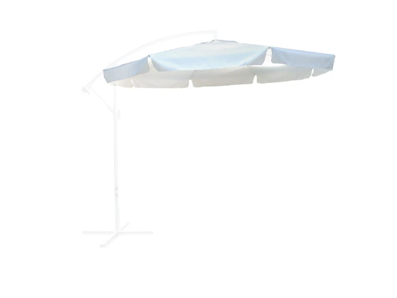 Πανί Ανταλλακτικό Άσπρο Για Ομπρέλα Hanging Φ 300Cm Alu Φ 3m