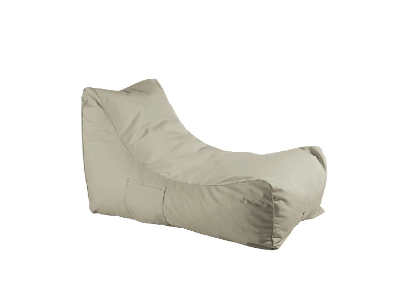 Lazy Πουφ Ανάκλιντρο 100% Αδιάβροχο, Ύφασμα Sand 70x106x67cm