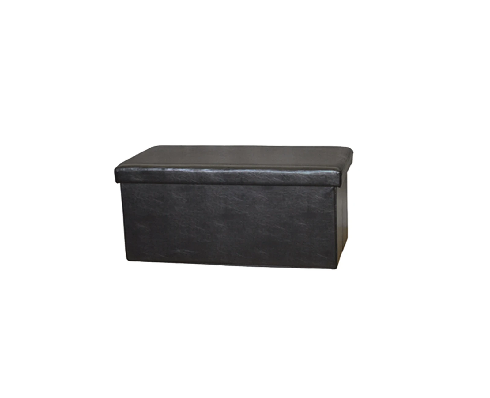 Orion Αποθ/κό Σκαμπώ Pu Σκ.καφέ 80X38X38Cm - Εικόνα 2 | Mypouf.gr