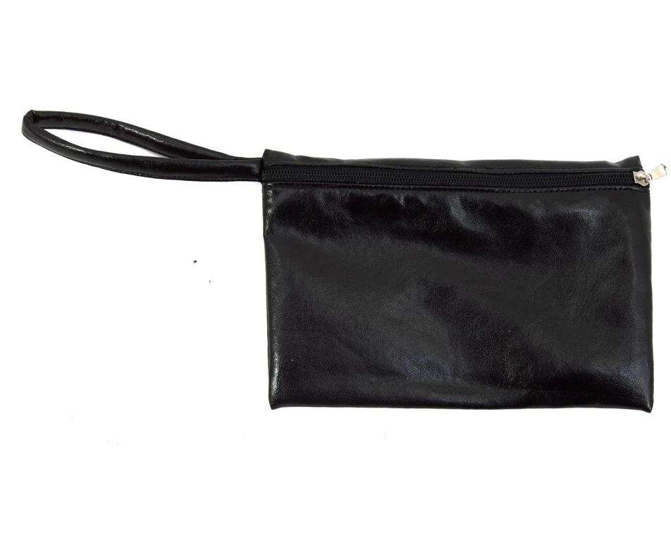 Τσαντάκι - Νεσεσέρ δερματίνη Mineosota Black | Mypouf.gr
