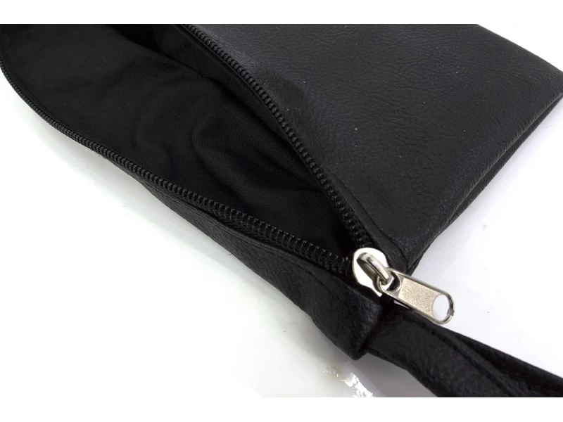 Τσαντάκι - Νεσεσέρ δερματίνη Odario Black