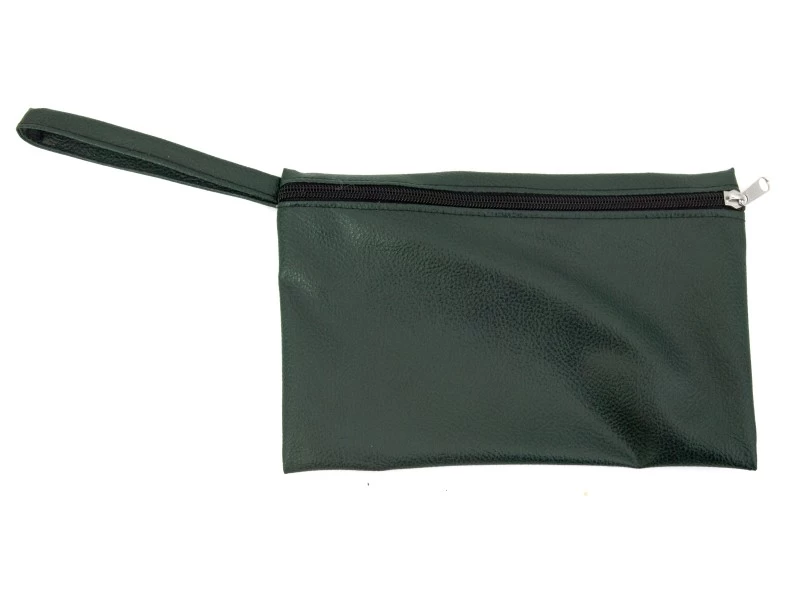 Τσαντάκι - Νεσεσέρ δερματίνη Odario Dark Green
