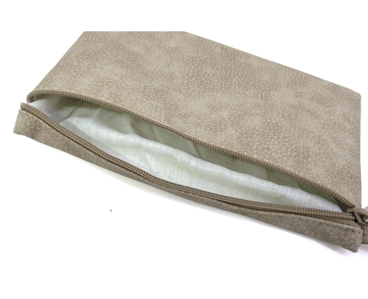 Τσαντάκι - Νεσεσέρ δερματίνη Rolex Pure Beige | Mypouf.gr