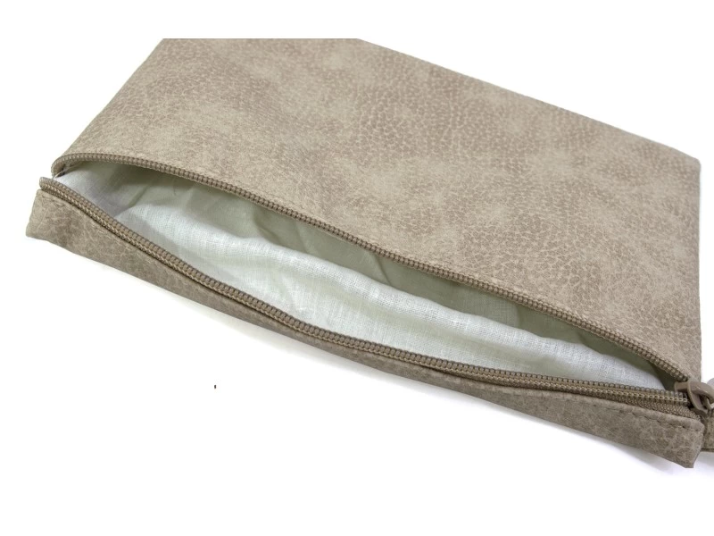 Τσαντάκι - Νεσεσέρ δερματίνη Rolex Pure Beige