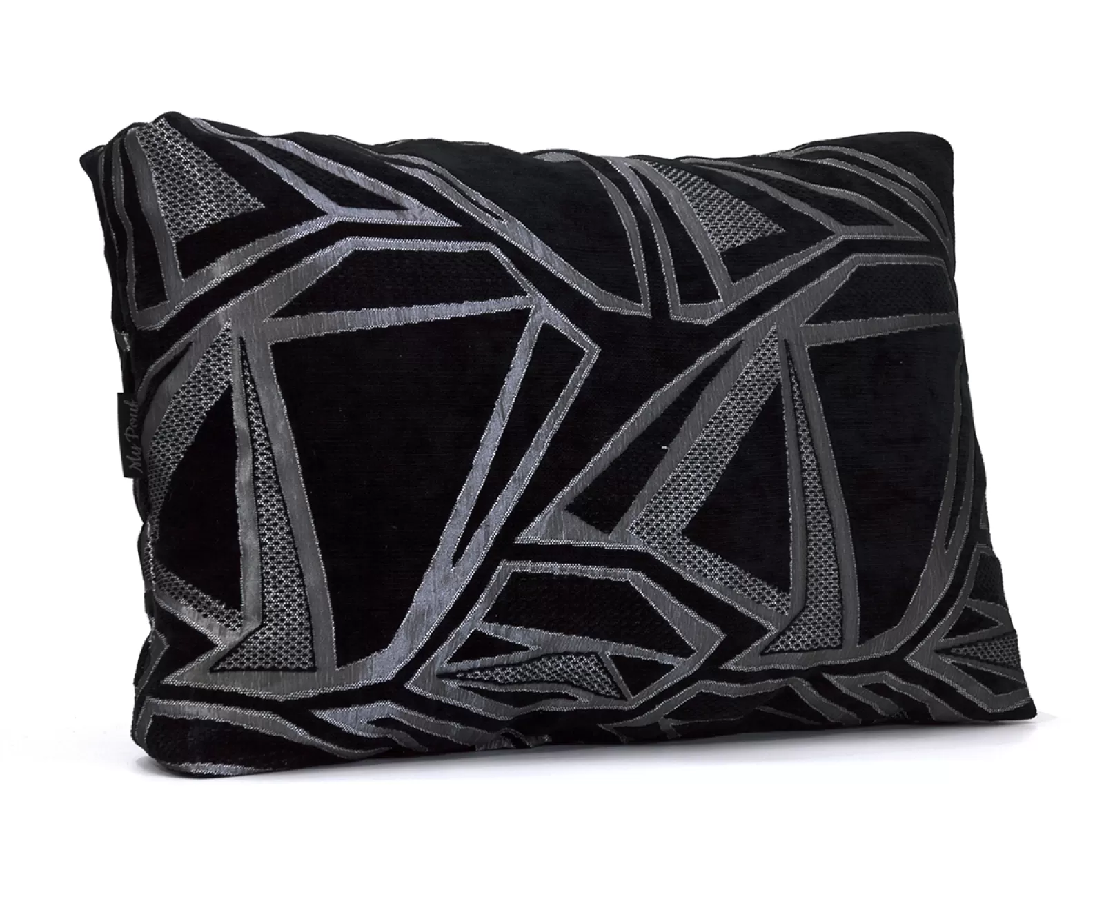 Μαξιλάρι καναπέ Chenille Tokyo 1 Μαύρο Με Φερμουάρ | Mypouf.gr Μαξιλάρι καναπέ Chenille Tokyo 1 Μαύρο Με Φερμουάρ | Mypouf.gr