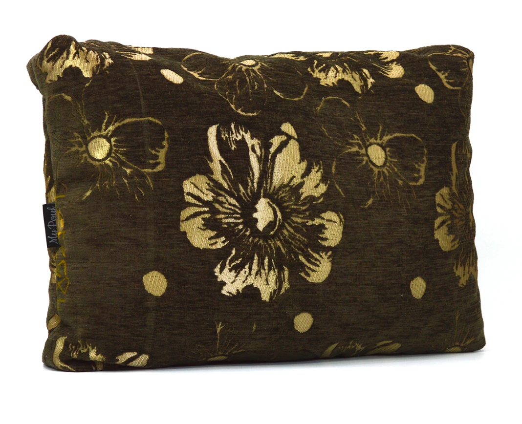 Μαξιλάρι καναπέ Chenille Limoge 47 Καφέ Με Φερμουάρ | Mypouf.gr