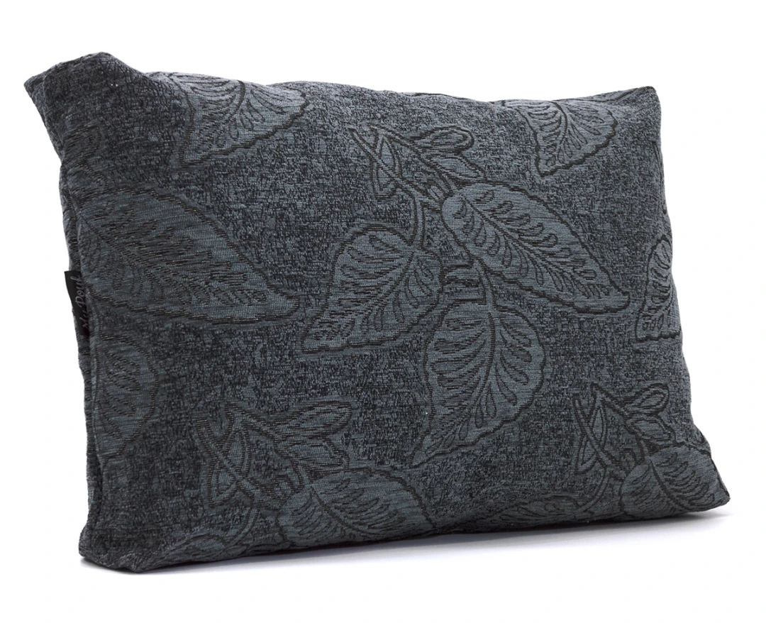 Μαξιλάρι καναπέ Chenille Paris 421 Γκρι - Μπλε Με Φερμουάρ | Mypouf.gr