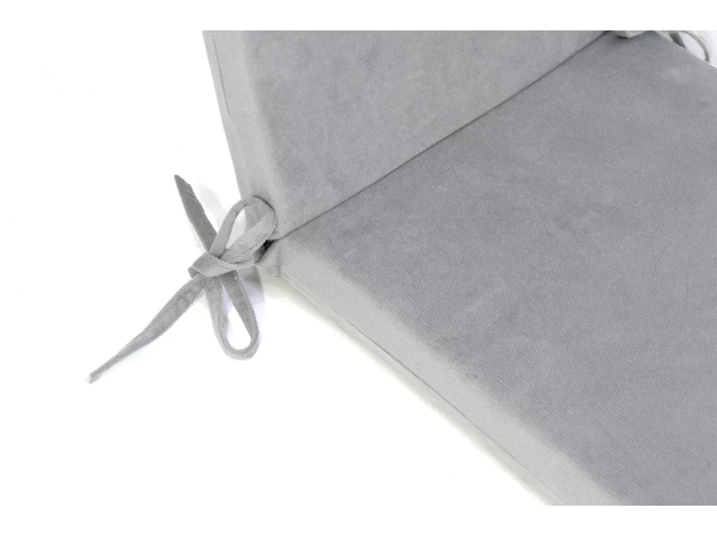 Μαξιλάρι με πλάτη Velure για καρέκλες- πολυθρόνες με κορδόνια στην πλάτη μονόχρωμο Λευκό Μαξιλάρι με πλάτη Velure για καρέκλες- πολυθρόνες με κορδόνια στην πλάτη μονόχρωμο Λευκό