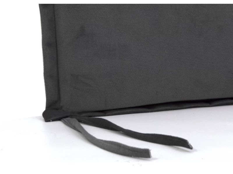 Μαξιλάρι Velure καρέκλας τετράγωνο γκρι χρώμα με αυτιά