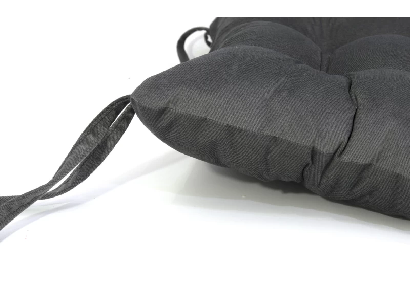 Μαξιλάρι Velure κάθισμα μπαμπού - γκρι