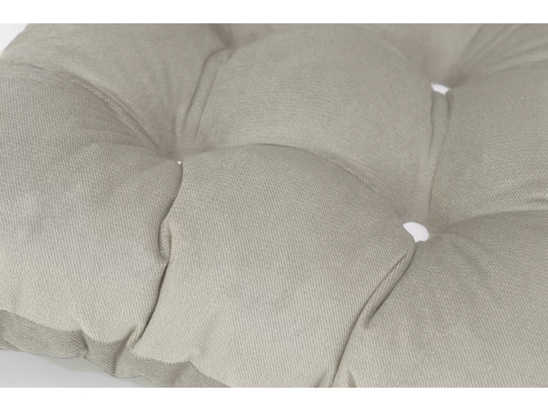 Μαξιλάρι Velure μονόχρωμο μπέζ για παλέτα με κουμπιά - Μπαμπού Μαξιλάρι Velure μονόχρωμο μπέζ για παλέτα με κουμπιά - Μπαμπού