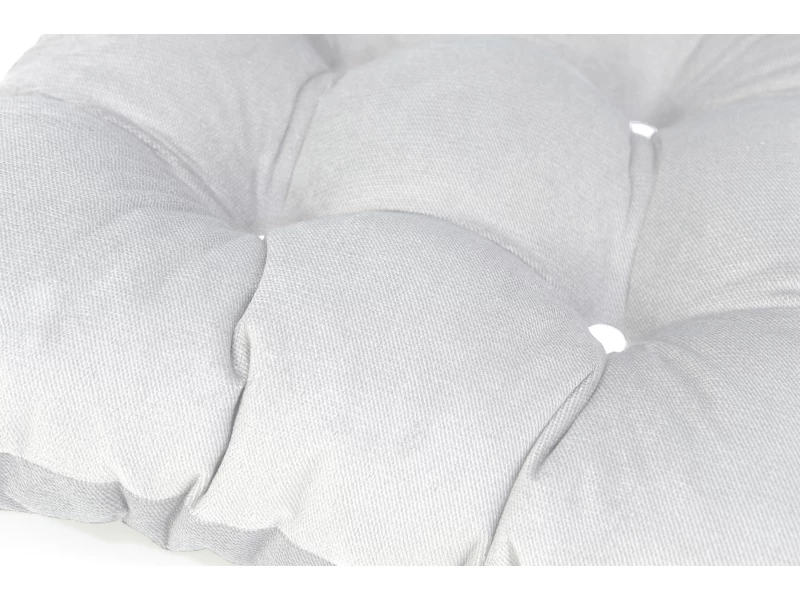 Μαξιλάρι Velure μονόχρωμο λευκό για παλέτα με κουμπιά - Μπαμπού Μαξιλάρι Velure μονόχρωμο λευκό για παλέτα με κουμπιά - Μπαμπού