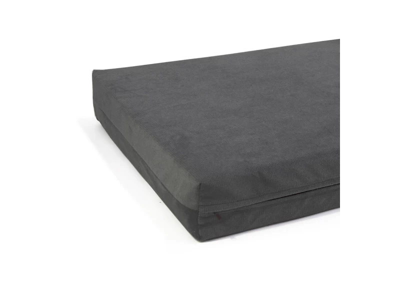 Μαξιλάρι Velure πλάτης τριγωνικό (Φάλτσο) γκρί