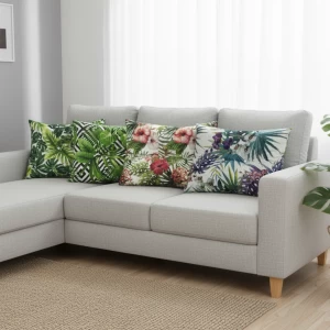 Μαξιλάρια για καναπέδες με κουμπιά