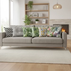 Μαξιλάρια με κουμπιά