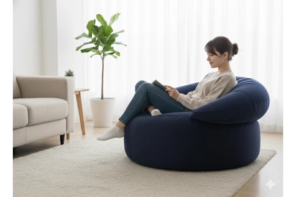 Πουφ πολυθρόνα Big size Velure