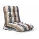 Μαξιλάρι μπαμπού wooden design ύφασμα λονέτα με πλάτη | Mypouf.gr