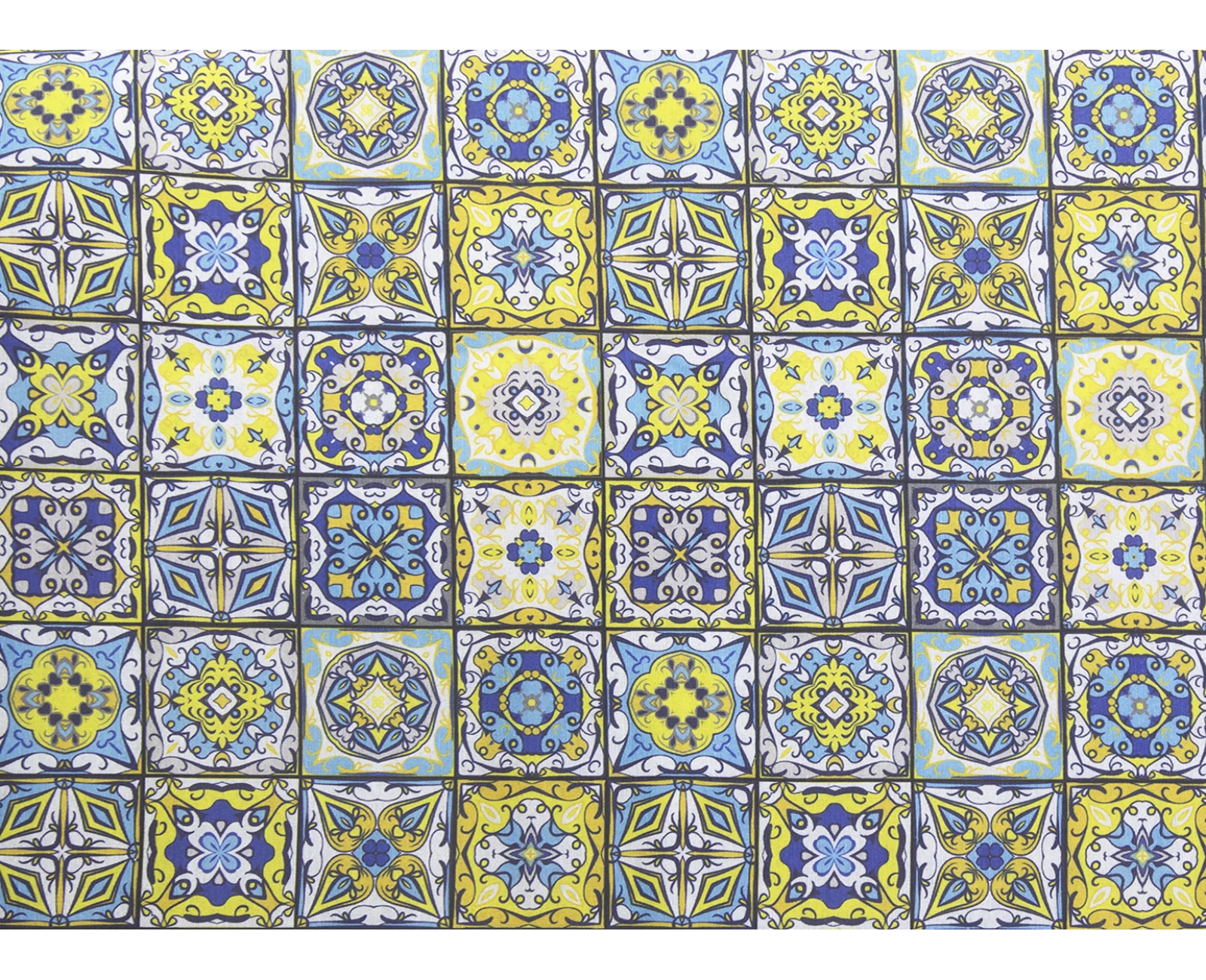 Μαξιλάρι Καρέκλας Με Δέσιμο - Λονέτα Ύφασμα Patch Mosaic design | Mypouf.gr