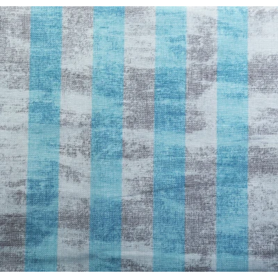 Μαξιλάρι Καρέκλας Με Δέσιμο - Λονέτα Ύφασμα wide stripes turquoise design