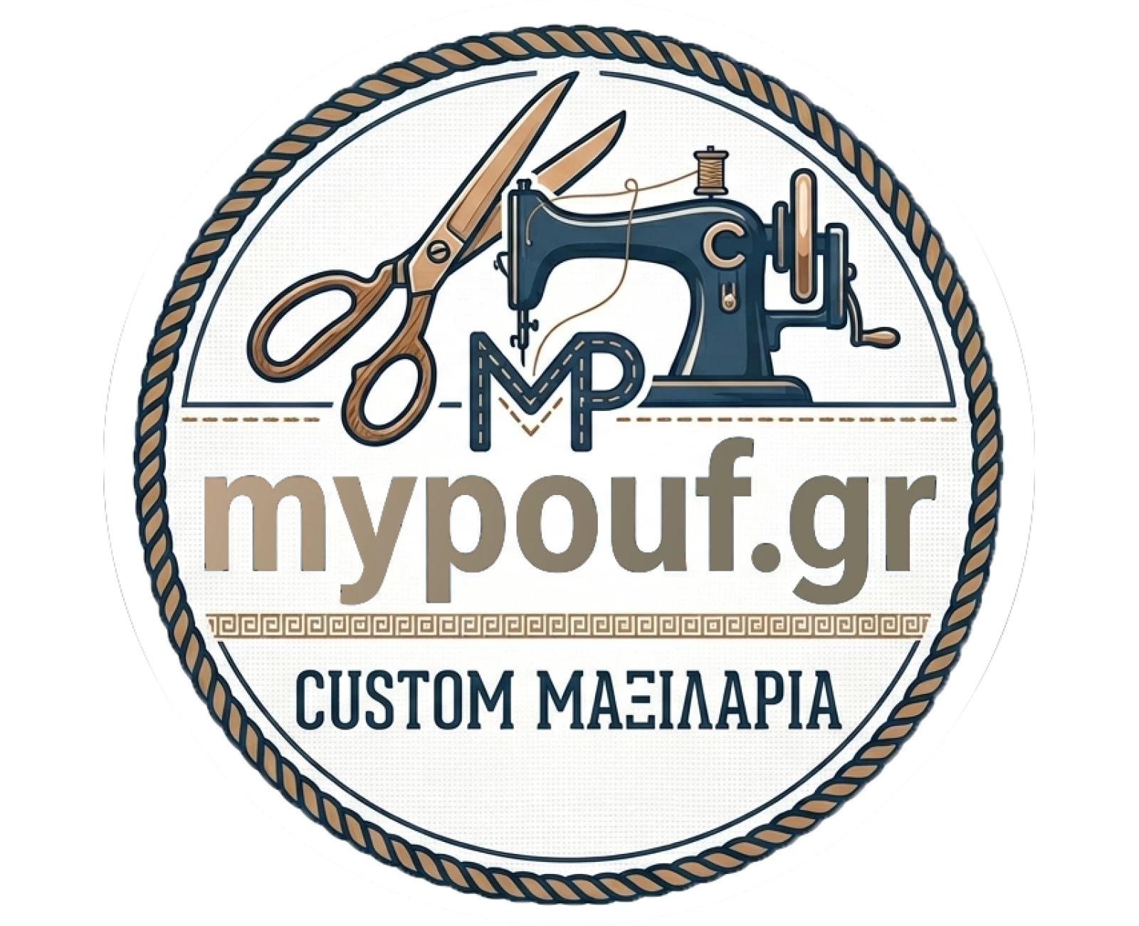 Custom εργασία (Ύφασμα - Αφρολέξ) Κοπές (Ράψιμο μαξιλαριών) | Mypouf.gr
