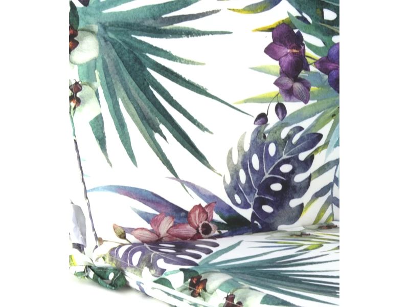 Μαξιλάρι καρέκλας με κορδόνια στην πλάτη βαμβακερό με 70% αδιαβροχοποίηση (Leaves 8813) Μαξιλάρι καρέκλας με κορδόνια στην πλάτη βαμβακερό με 70% αδιαβροχοποίηση (Leaves 8813)