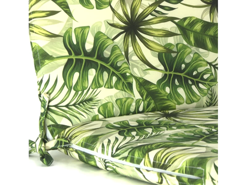 Μαξιλάρι καρέκλας με κορδόνια στην πλάτη βαμβακερό με 70% αδιαβροχοποίηση (Leaves 16137) Μαξιλάρι καρέκλας με κορδόνια στην πλάτη βαμβακερό με 70% αδιαβροχοποίηση (Leaves 16137)