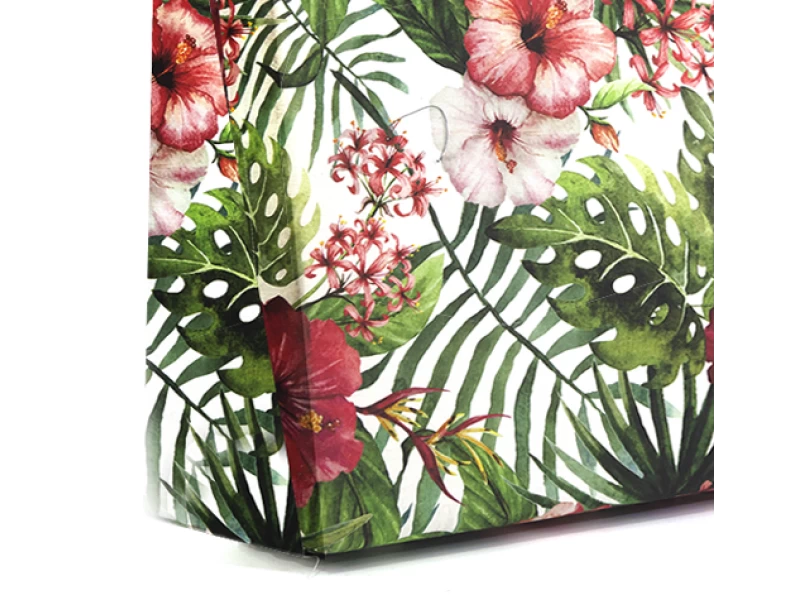 Μαξιλάρι Πλάτης Τριγωνικό Αδιάβροχο με 70% αδιαβροχοποίηση (Flower 15083)