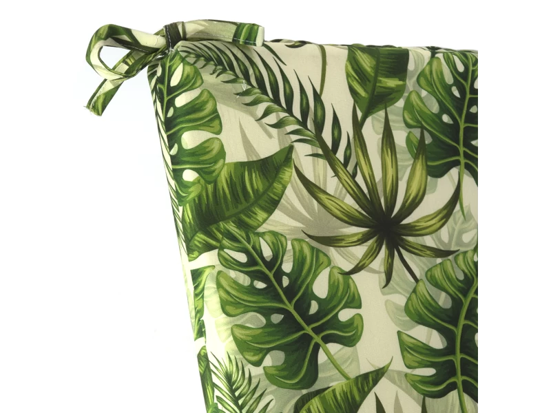 Μαξιλάρι με δέσιμο βαμβακερό με 70% αδιαβροχοποίηση (Leaves 16137) με μονοκόμματο αφρολέξ Μαξιλάρι με δέσιμο βαμβακερό με 70% αδιαβροχοποίηση (Leaves 16137) με μονοκόμματο αφρολέξ