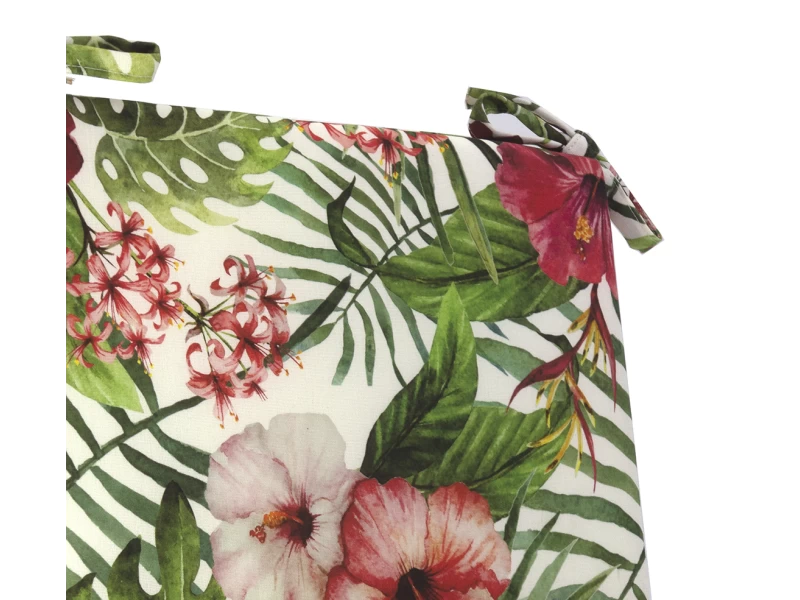 Μαξιλάρι με δέσιμο βαμβακερό με 70% αδιαβροχοποίηση (Flower 15083) με μονοκόμματο αφρολέξ Μαξιλάρι με δέσιμο βαμβακερό με 70% αδιαβροχοποίηση (Flower 15083) με μονοκόμματο αφρολέξ