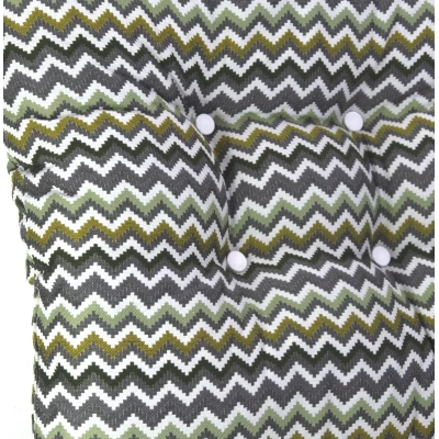 Μαξιλάρι για κάθισμα με κουμπιά βαμβακερό 70% αδιαβροχοποίηση (Zik-Zak) Μαξιλάρι για κάθισμα με κουμπιά βαμβακερό 70% αδιαβροχοποίηση (Zik-Zak)