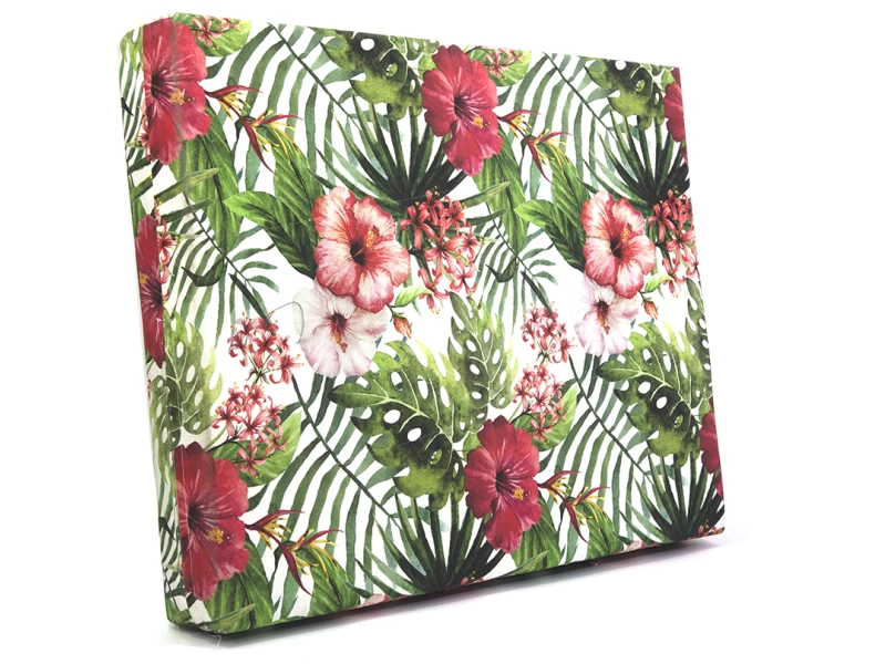 Μαξιλάρι μονοκόμματο αφρολέξ βαμβακερό με 70% αδιαβροχοποίηση (Flower 15083)