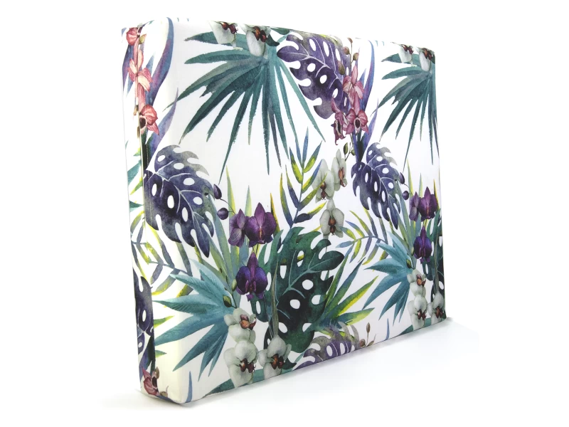 Μαξιλάρι μονοκόμματο αφρολέξ βαμβακερό με 70% αδιαβροχοποίηση (Leaves 8813)