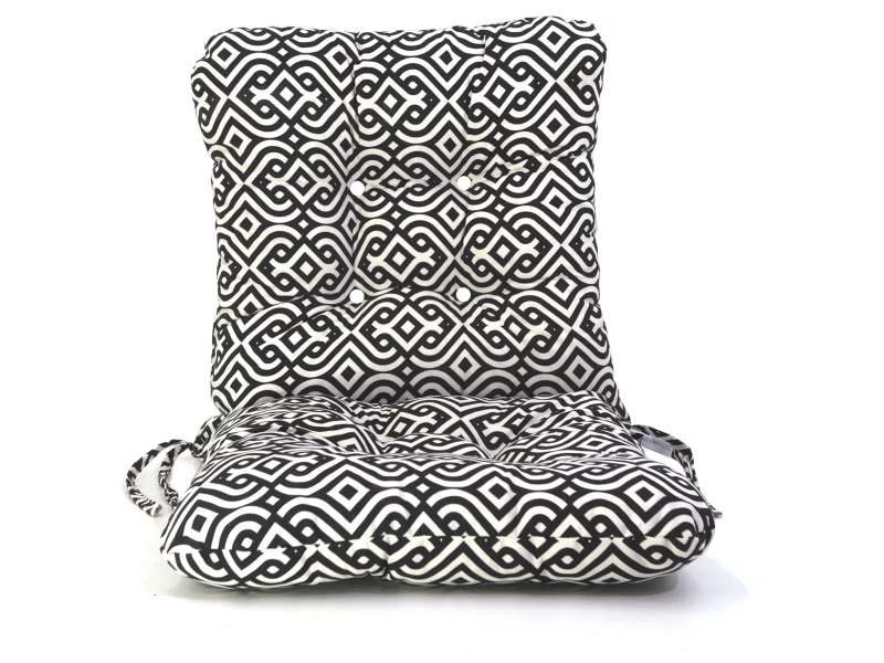 Μαξιλάρι με πλάτη για πολυθρόνες με κουμπιά βαμβακερό με 70% αδιαβροχοποίηση (Rail Design 15221-01) - Μπαμπού