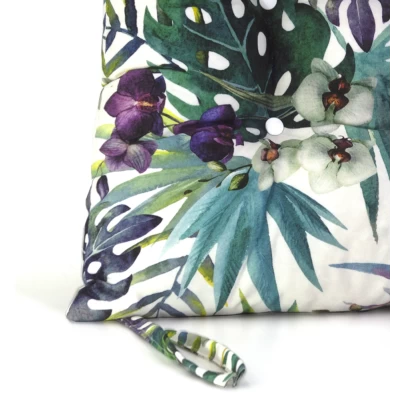 Μαξιλάρι πέταλο για κάθισμα με κουμπιά βαμβακερό 70% αδιαβροχοποίηση (Leaves 8813) Μαξιλάρι πέταλο για κάθισμα με κουμπιά βαμβακερό 70% αδιαβροχοποίηση (Leaves 8813)