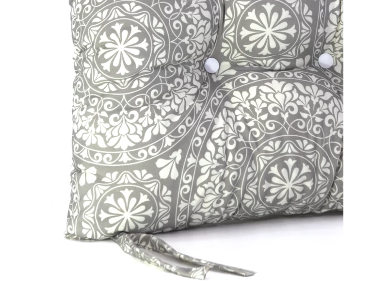 Μαξιλάρι πέταλο για κάθισμα με κουμπιά βαμβακερό 70% αδιαβροχοποίηση (Design 15357-06)