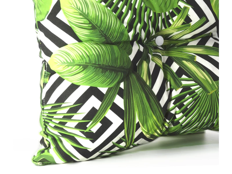 Μαξιλάρι Πλάτης Με 2 Κουμπιά βαμβακερό με 70% αδιαβροχοποίηση (Leaves 17160)