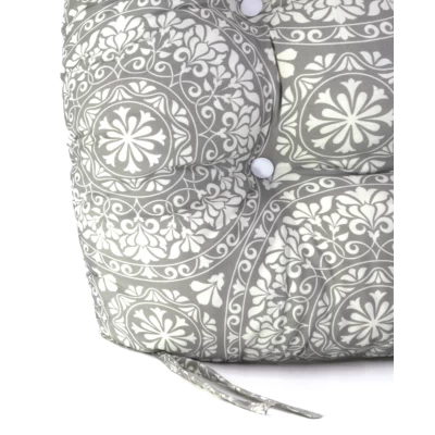 Μαξιλάρι στρογγυλό για κάθισμα με κουμπιά βαμβακερό 70% αδιαβροχοποίηση (Design 15357-06) Μαξιλάρι στρογγυλό για κάθισμα με κουμπιά βαμβακερό 70% αδιαβροχοποίηση (Design 15357-06)