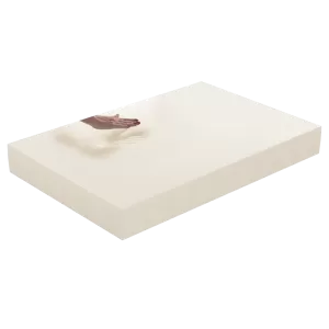 Αφρολέξ Memory Foam σκληρότητα Medium - Λευκό (Πάχος 3, 4, 6εκ.)