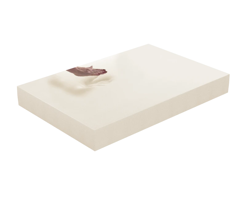 Αφρολέξ Memory Foam σκληρότητα Medium - Λευκό (Πάχος 3, 4, 6εκ.) | Mypouf.gr