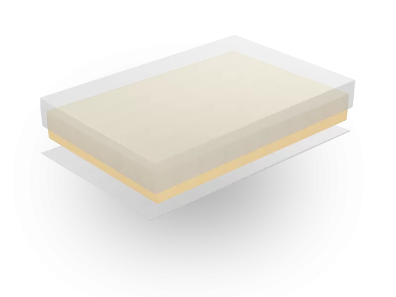 Αφρολέξ με λευκό κάλυμμα αδιάβροχο 100% πολυεστέρα | NO 1000 Με φερμουάρ Αφρολέξ με λευκό κάλυμμα αδιάβροχο 100% πολυεστέρα | NO 1000 Με φερμουάρ