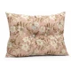 Μαξιλάρι Πλάτης Με 2 Κουμπιά Λονέτα απόχρωση του σομόν με σχέδιo λουλούδια Leire 301 | Mypouf.gr