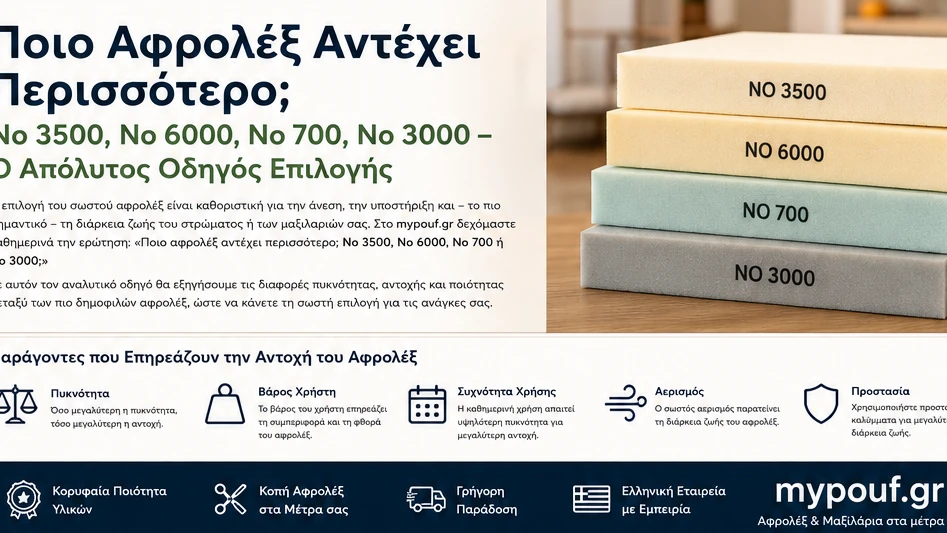 Ποιο Αφρολέξ Αντέχει Περισσότερο;